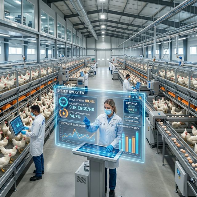 The Future of AI in Poultry Farming: Efficiency Redefined